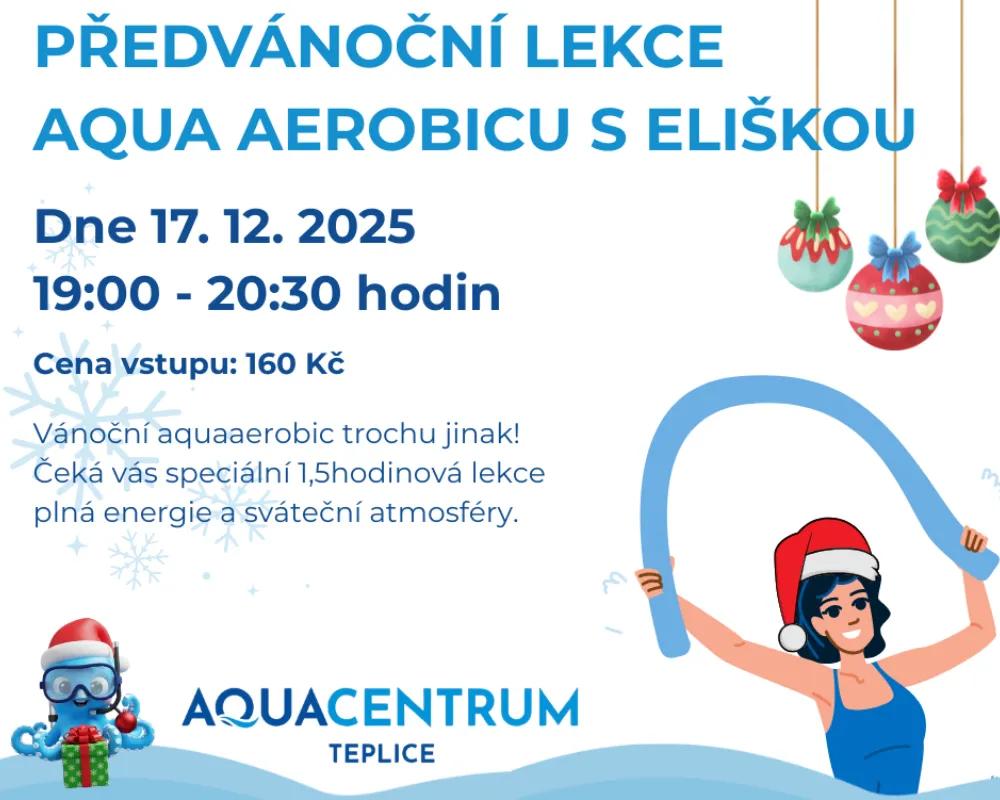 Pre-Christmas AQUA AEROBIC lesson with Eliška